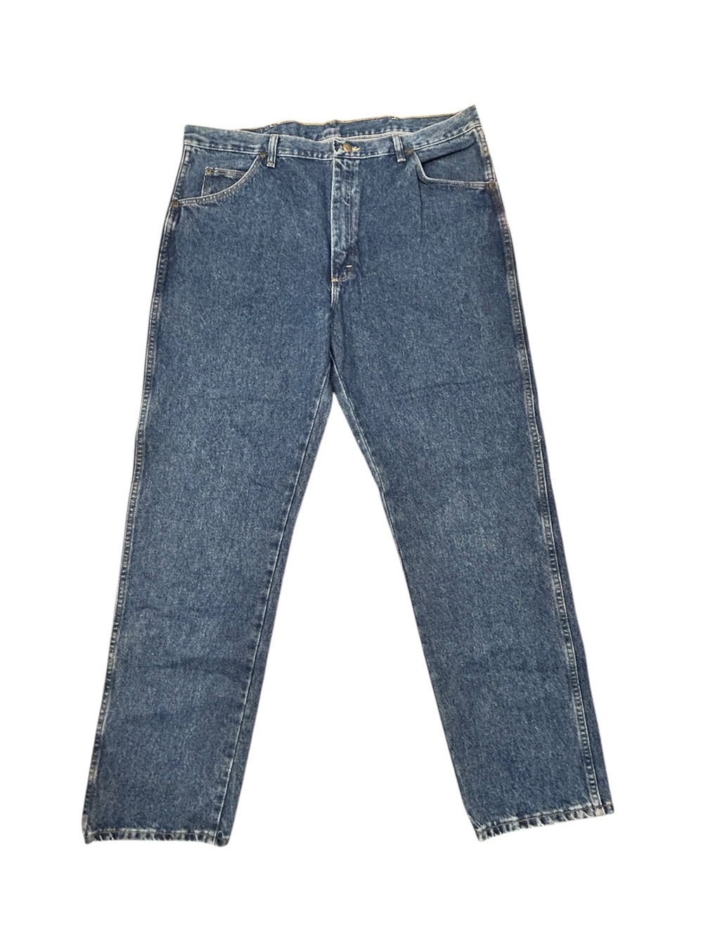 NEW Wrangler 5-Star Men's Straight-Leg Regular Fit  Blue Denim Jeans 40x32